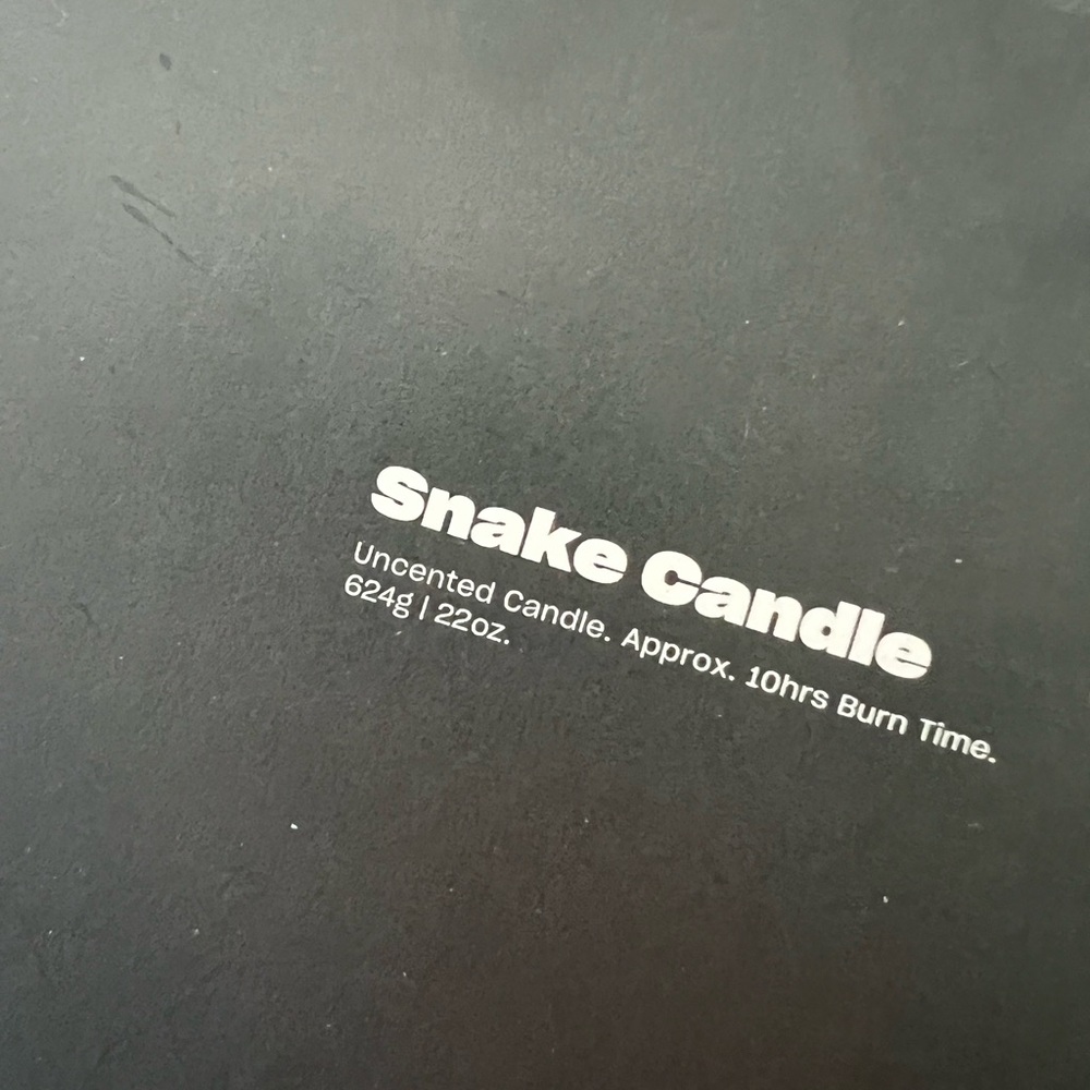 Snake candle - Picture 6 of 6